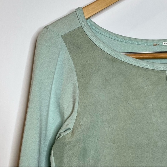 BAILEY 44 Katherine Suede Front Sweatshirt Size Small - Picture 6 of 9